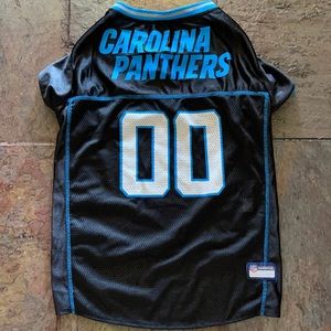 NFL Carolina Panthers Pet Football Jersey 2XL